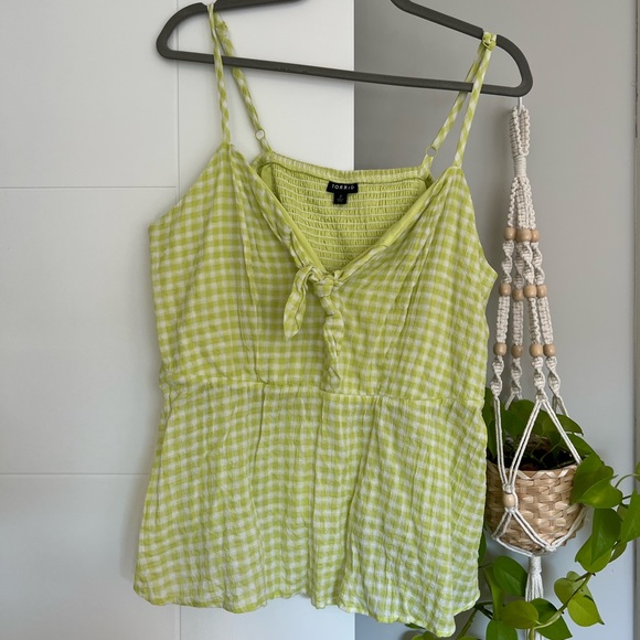 Torrid Plaid Babydoll Tank Top - Size 2 - Picture 2 of 8